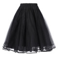 Belle Poque Vestido retro de luxo feminino Vestido vintage 3 camadas Tulle Netting Crinoline Petticoat Underskirt BP000229-1